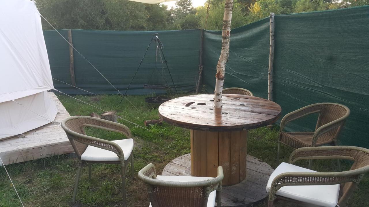 Glamping Z Alpakami Hotell Jankowice  Exteriör bild