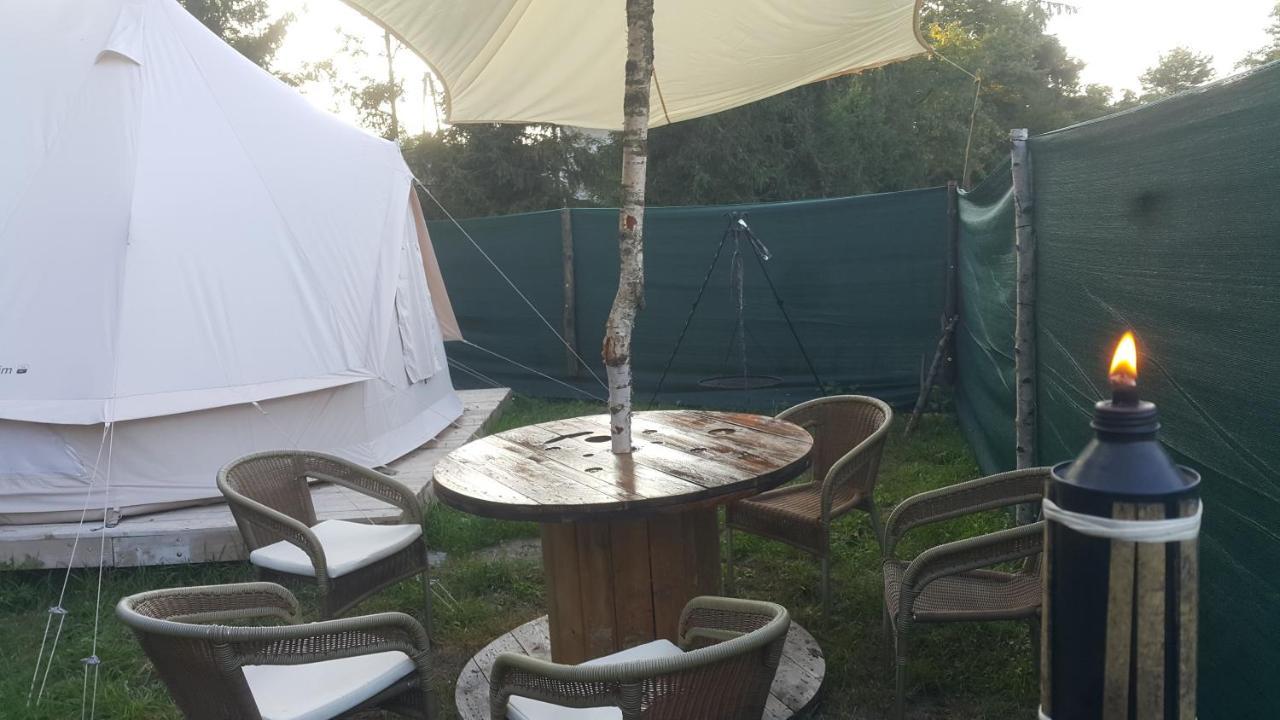 Glamping Z Alpakami Hotell Jankowice  Exteriör bild