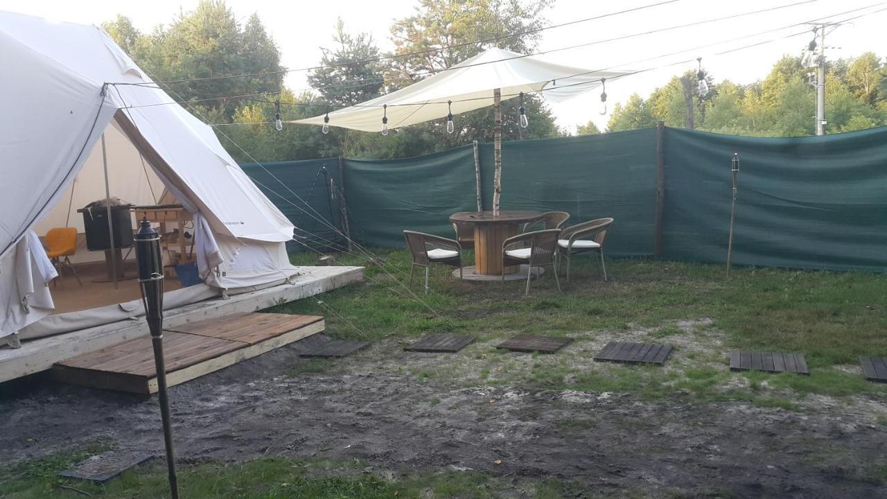 Glamping Z Alpakami Hotell Jankowice  Exteriör bild