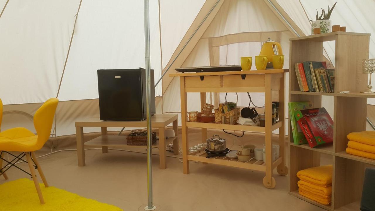 Glamping Z Alpakami Hotell Jankowice  Exteriör bild