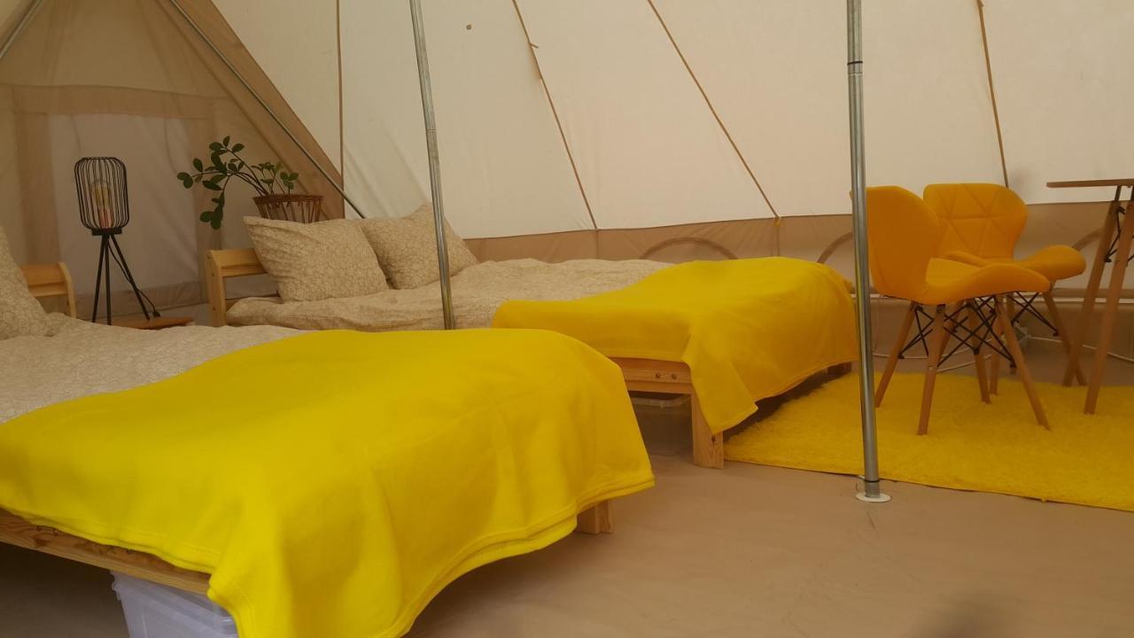 Glamping Z Alpakami Hotell Jankowice  Exteriör bild
