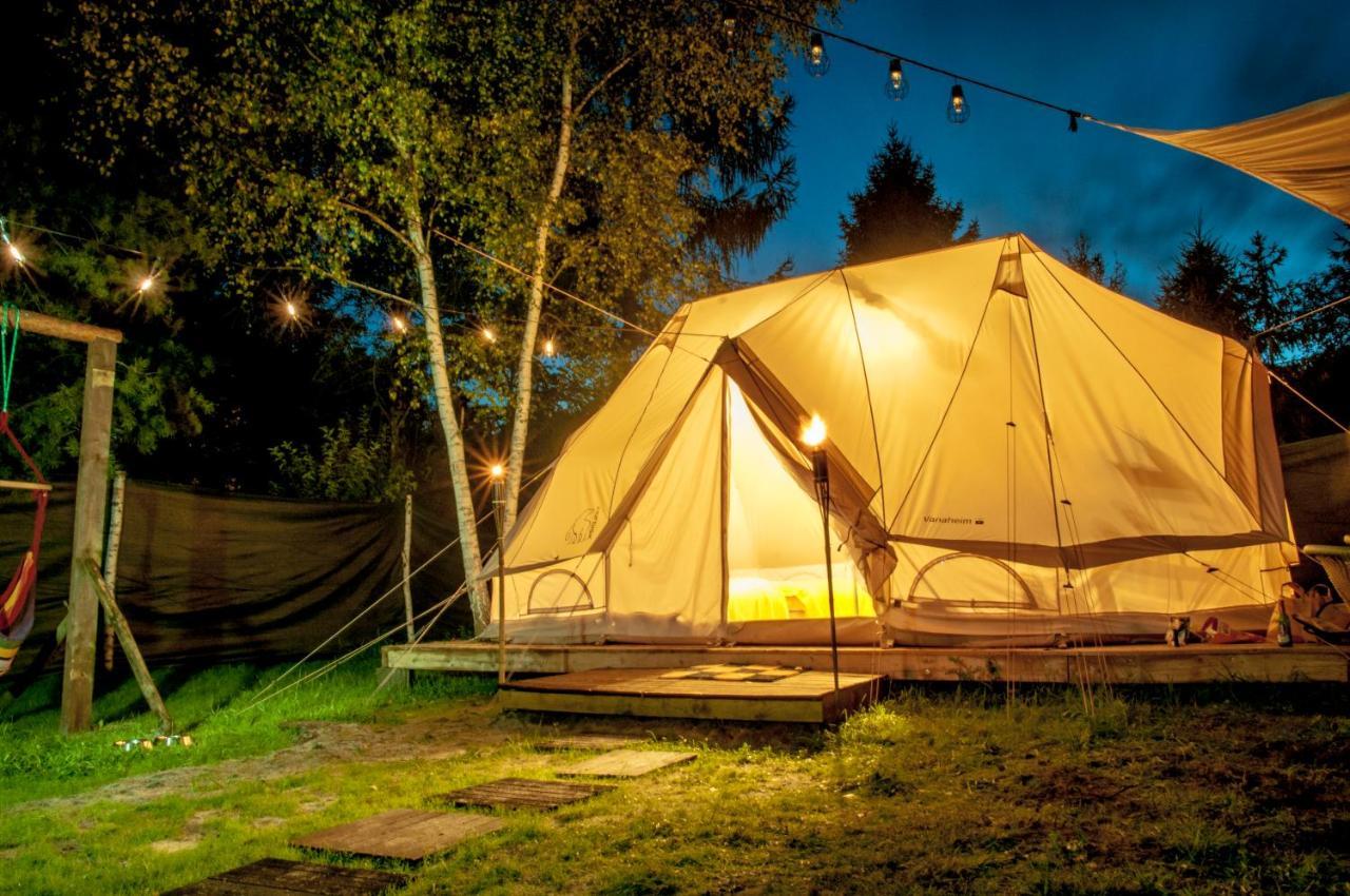 Glamping Z Alpakami Hotell Jankowice  Exteriör bild