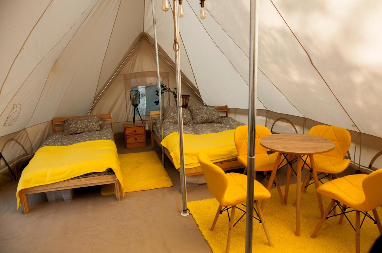 Glamping Z Alpakami Hotell Jankowice  Exteriör bild