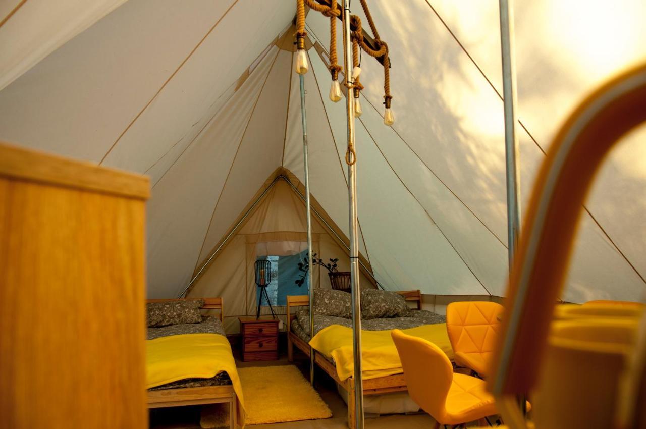 Glamping Z Alpakami Hotell Jankowice  Exteriör bild